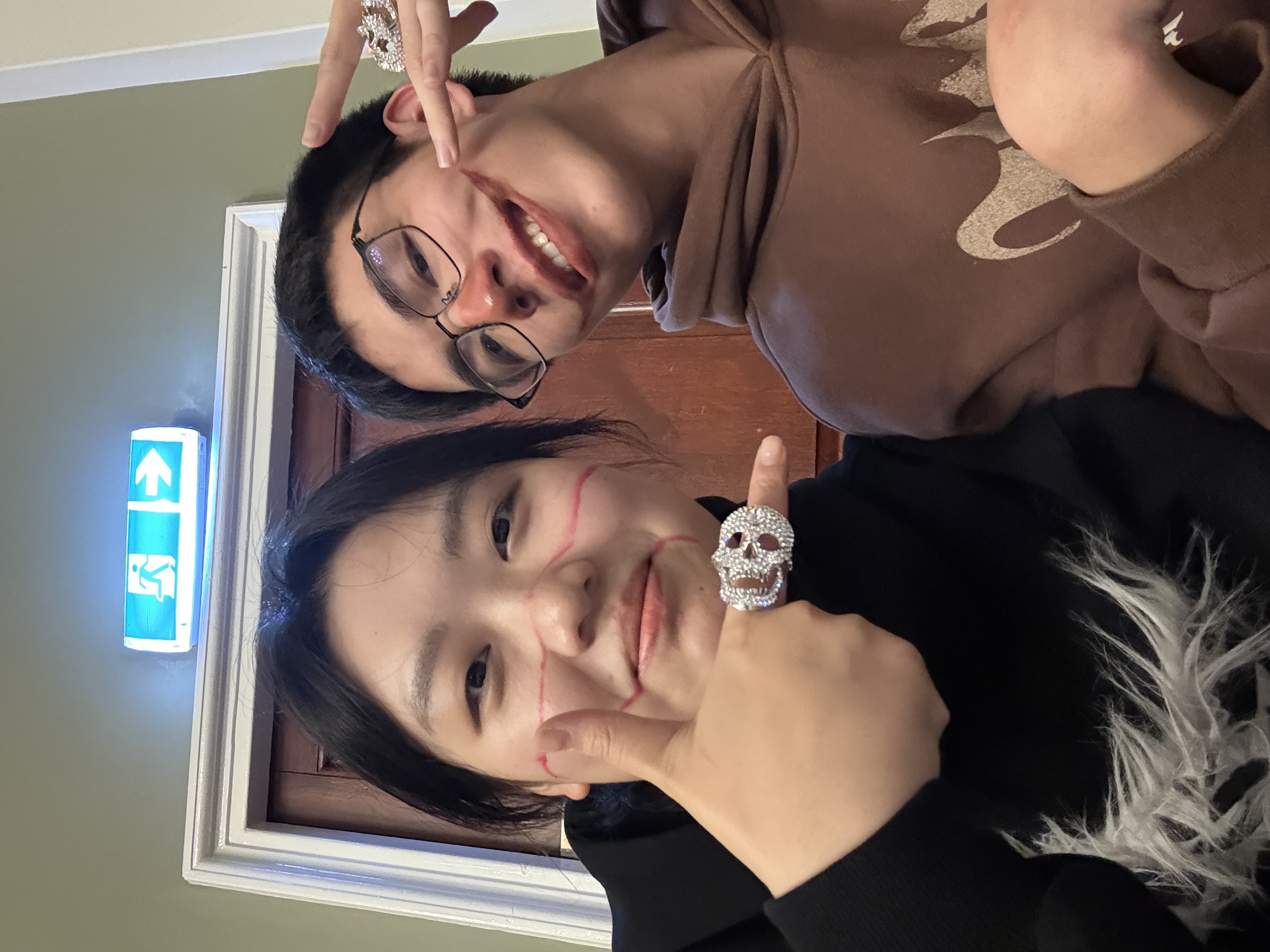 万圣节合照